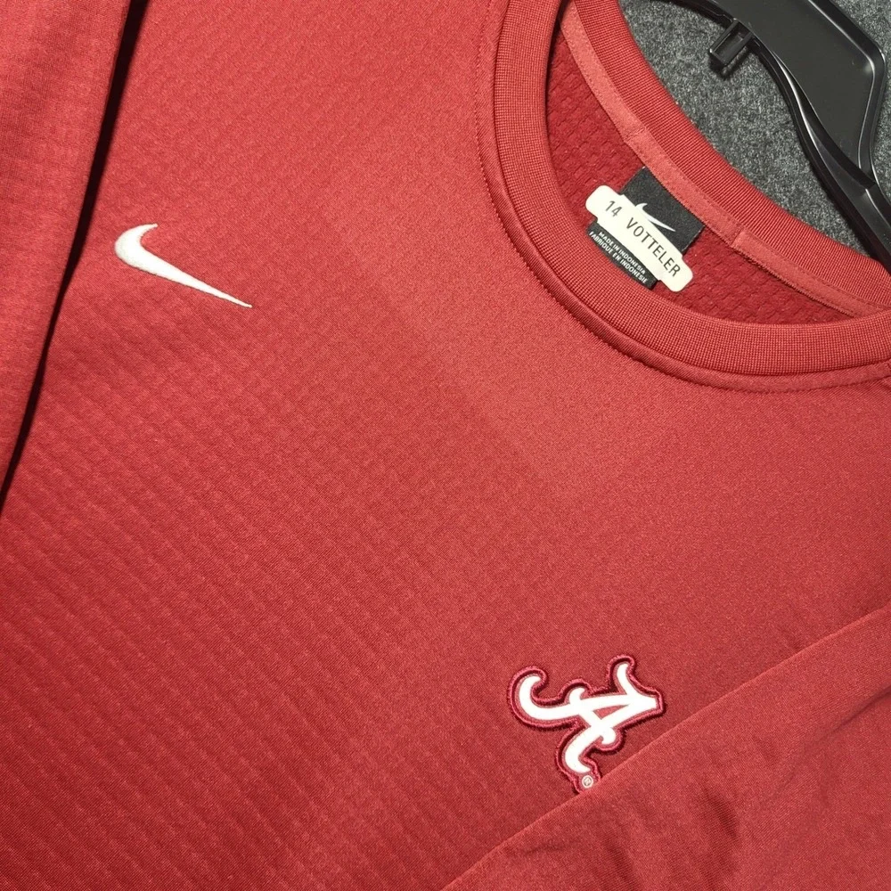 Alabama Crimson Tide Nike Mens XL Long Sleeve Performance Shirt Red